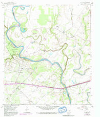 San Felipe Texas Historical topographic map, 1:24000 scale, 7.5 X 7.5 Minute, Year 1960