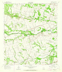San Gabriel Texas Historical topographic map, 1:24000 scale, 7.5 X 7.5 Minute, Year 1963