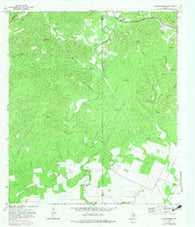 San Geronimo Texas Historical topographic map, 1:24000 scale, 7.5 X 7.5 Minute, Year 1970
