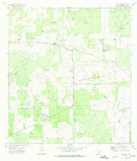 San Isidro Texas Historical topographic map, 1:24000 scale, 7.5 X 7.5 Minute, Year 1972