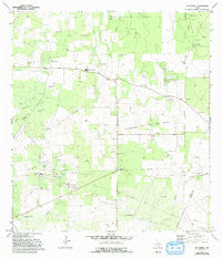 San Isidro Texas Historical topographic map, 1:24000 scale, 7.5 X 7.5 Minute, Year 1972