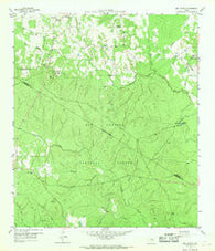 San Jacinto Texas Historical topographic map, 1:24000 scale, 7.5 X 7.5 Minute, Year 1959