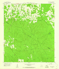 San Jacinto Texas Historical topographic map, 1:24000 scale, 7.5 X 7.5 Minute, Year 1959