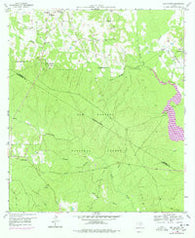 San Jacinto Texas Historical topographic map, 1:24000 scale, 7.5 X 7.5 Minute, Year 1959
