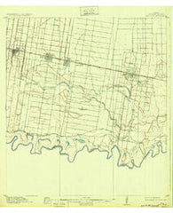 San Juan Texas Historical topographic map, 1:62500 scale, 15 X 15 Minute, Year 1916