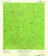 San Loranzo Creek Texas Historical topographic map, 1:62500 scale, 15 X 15 Minute, Year 1940