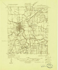 San Marcos 3-c Texas Historical topographic map, 1:48000 scale, 7.5 X 7.5 Minute, Year 1924