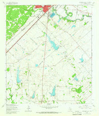 San Marcos South Texas Historical topographic map, 1:24000 scale, 7.5 X 7.5 Minute, Year 1964