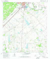San Marcos South Texas Historical topographic map, 1:24000 scale, 7.5 X 7.5 Minute, Year 1964