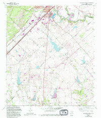 San Marcos South Texas Historical topographic map, 1:24000 scale, 7.5 X 7.5 Minute, Year 1964