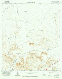 San Martine Texas Historical topographic map, 1:24000 scale, 7.5 X 7.5 Minute, Year 1970