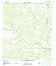 San Miguel Ranch Texas Historical topographic map, 1:24000 scale, 7.5 X 7.5 Minute, Year 1969