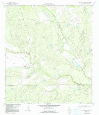 San Miguel Ranch Texas Historical topographic map, 1:24000 scale, 7.5 X 7.5 Minute, Year 1969