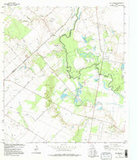 San Patricio Texas Historical topographic map, 1:24000 scale, 7.5 X 7.5 Minute, Year 1979