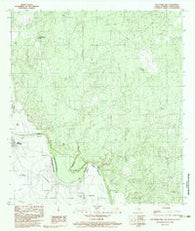 San Pedro Hill Texas Historical topographic map, 1:24000 scale, 7.5 X 7.5 Minute, Year 1983