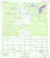 San Perlita North Texas Historical topographic map, 1:24000 scale, 7.5 X 7.5 Minute, Year 1956