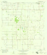San Perlita South Texas Historical topographic map, 1:24000 scale, 7.5 X 7.5 Minute, Year 1956