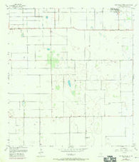 San Perlita South Texas Historical topographic map, 1:24000 scale, 7.5 X 7.5 Minute, Year 1956