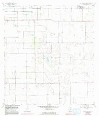 San Perlita South Texas Historical topographic map, 1:24000 scale, 7.5 X 7.5 Minute, Year 1956