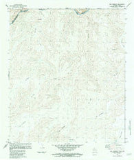 San Rosendo Texas Historical topographic map, 1:24000 scale, 7.5 X 7.5 Minute, Year 1983