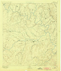 San Saba Texas Historical topographic map, 1:125000 scale, 30 X 30 Minute, Year 1894