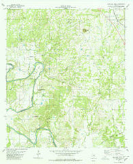 San Saba Peak Texas Historical topographic map, 1:24000 scale, 7.5 X 7.5 Minute, Year 1980