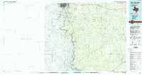 San Ygnacio Texas Historical topographic map, 1:100000 scale, 30 X 60 Minute, Year 1985