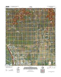San Angelo North Texas Historical topographic map, 1:24000 scale, 7.5 X 7.5 Minute, Year 2012