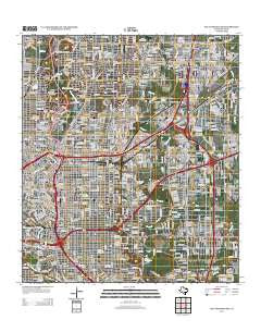 San Antonio East Texas Historical topographic map, 1:24000 scale, 7.5 X 7.5 Minute, Year 2013