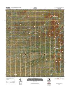 San Antonio Pass Texas Historical topographic map, 1:24000 scale, 7.5 X 7.5 Minute, Year 2012