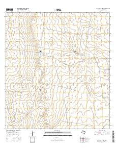 San Antonio Viejo Texas Current topographic map, 1:24000 scale, 7.5 X 7.5 Minute, Year 2016