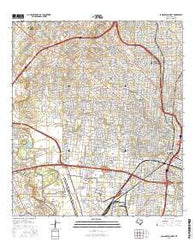 San Antonio West Texas Current topographic map, 1:24000 scale, 7.5 X 7.5 Minute, Year 2016