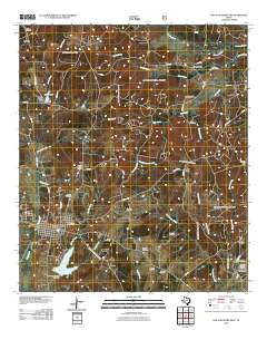 San Augustine East Texas Historical topographic map, 1:24000 scale, 7.5 X 7.5 Minute, Year 2010