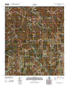 San Augustine West Texas Historical topographic map, 1:24000 scale, 7.5 X 7.5 Minute, Year 2010