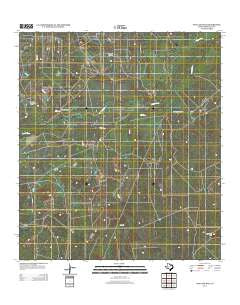 San Caja Hill Texas Historical topographic map, 1:24000 scale, 7.5 X 7.5 Minute, Year 2013