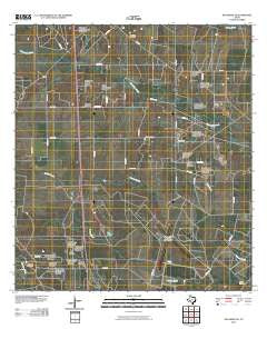 San Diego NE Texas Historical topographic map, 1:24000 scale, 7.5 X 7.5 Minute, Year 2010