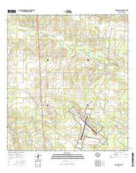 San Diego NE Texas Current topographic map, 1:24000 scale, 7.5 X 7.5 Minute, Year 2016