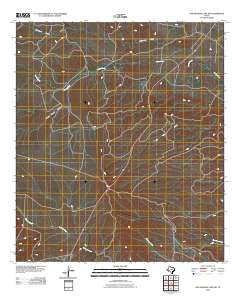 San Esteban Lake SW Texas Historical topographic map, 1:24000 scale, 7.5 X 7.5 Minute, Year 2010