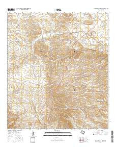 San Esteban Lake SW Texas Current topographic map, 1:24000 scale, 7.5 X 7.5 Minute, Year 2016