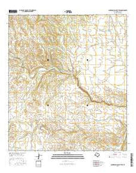 San Francisco Shutups Texas Current topographic map, 1:24000 scale, 7.5 X 7.5 Minute, Year 2016