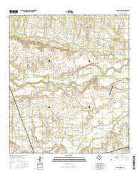 San Gabriel Texas Current topographic map, 1:24000 scale, 7.5 X 7.5 Minute, Year 2016