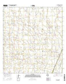 San Isidro Texas Current topographic map, 1:24000 scale, 7.5 X 7.5 Minute, Year 2016