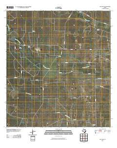 San Jose Texas Historical topographic map, 1:24000 scale, 7.5 X 7.5 Minute, Year 2010