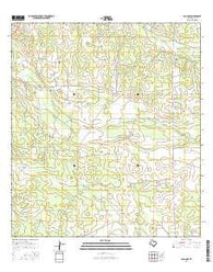 San Jose Texas Current topographic map, 1:24000 scale, 7.5 X 7.5 Minute, Year 2016