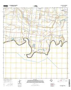 San Juan SE Texas Current topographic map, 1:24000 scale, 7.5 X 7.5 Minute, Year 2016