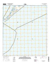 San Luis Pass Texas Current topographic map, 1:24000 scale, 7.5 X 7.5 Minute, Year 2016
