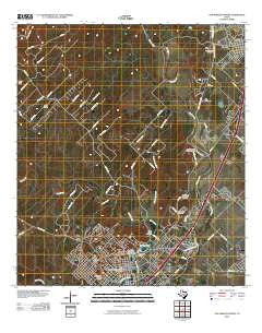 San Marcos North Texas Historical topographic map, 1:24000 scale, 7.5 X 7.5 Minute, Year 2010