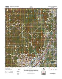 San Marcos North Texas Historical topographic map, 1:24000 scale, 7.5 X 7.5 Minute, Year 2013