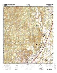 San Marcos North Texas Current topographic map, 1:24000 scale, 7.5 X 7.5 Minute, Year 2016