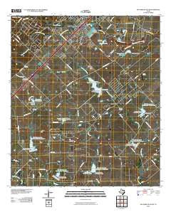 San Marcos South Texas Historical topographic map, 1:24000 scale, 7.5 X 7.5 Minute, Year 2010